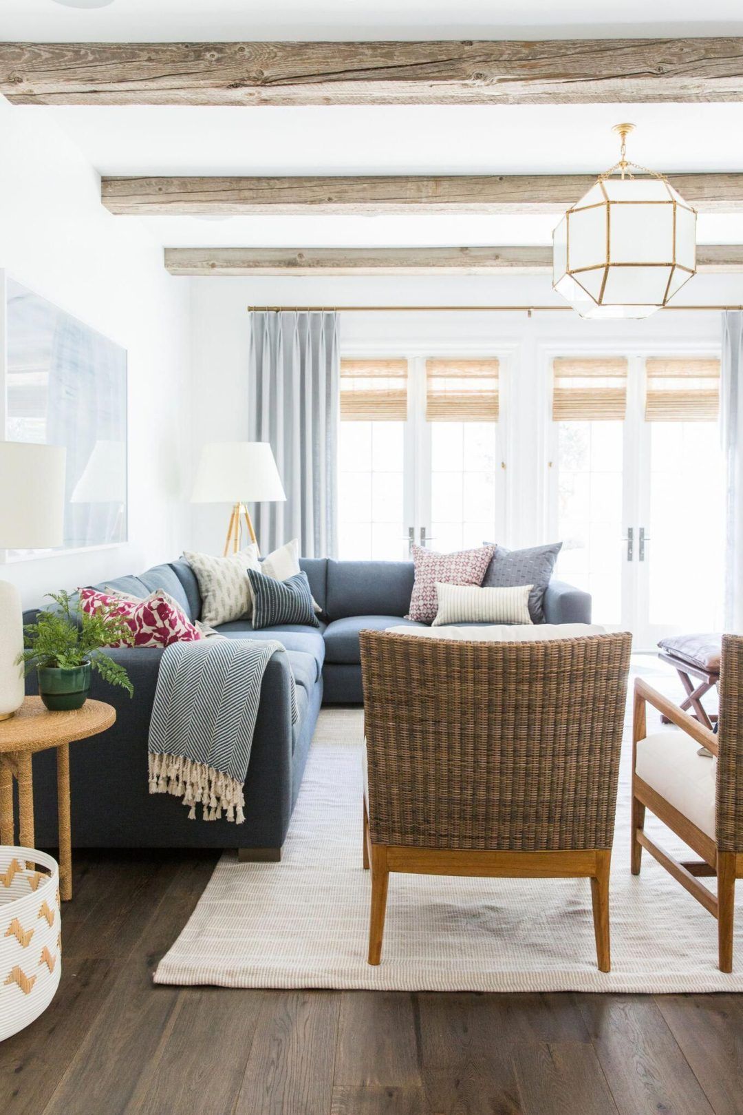 Designer Tricks: A Behind the Scenes Peek at Designing a Living Room | lark & linen