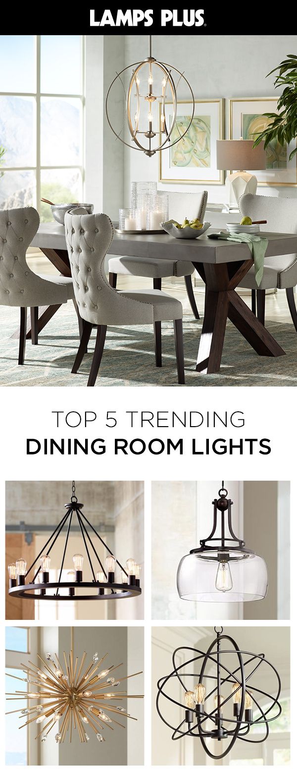 Discover the best-selling dining room lighting and trends at Lamps Plus! We offe...