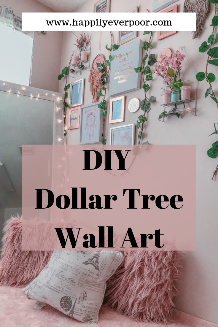 Dollar-Tree Wall Art (Inspirational Ideas) | Happily Ever Poor