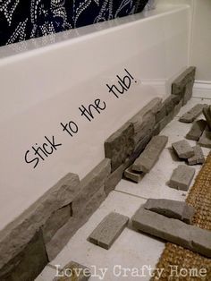 Easily update your boring built-in bathtub with airstone.