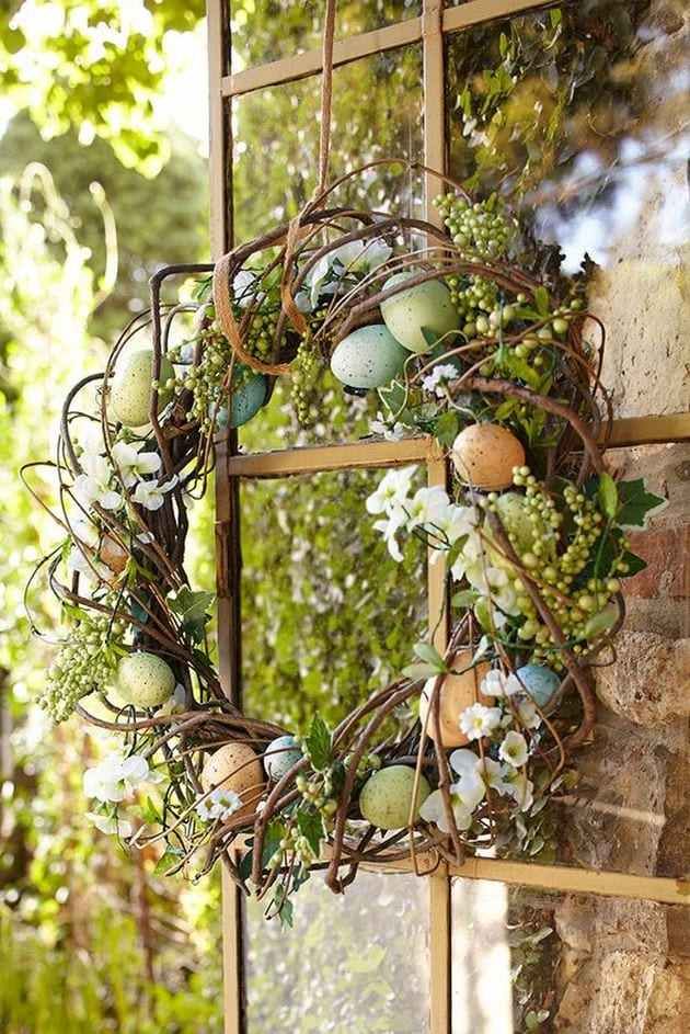 Easter Wreaths Decorations Ideas