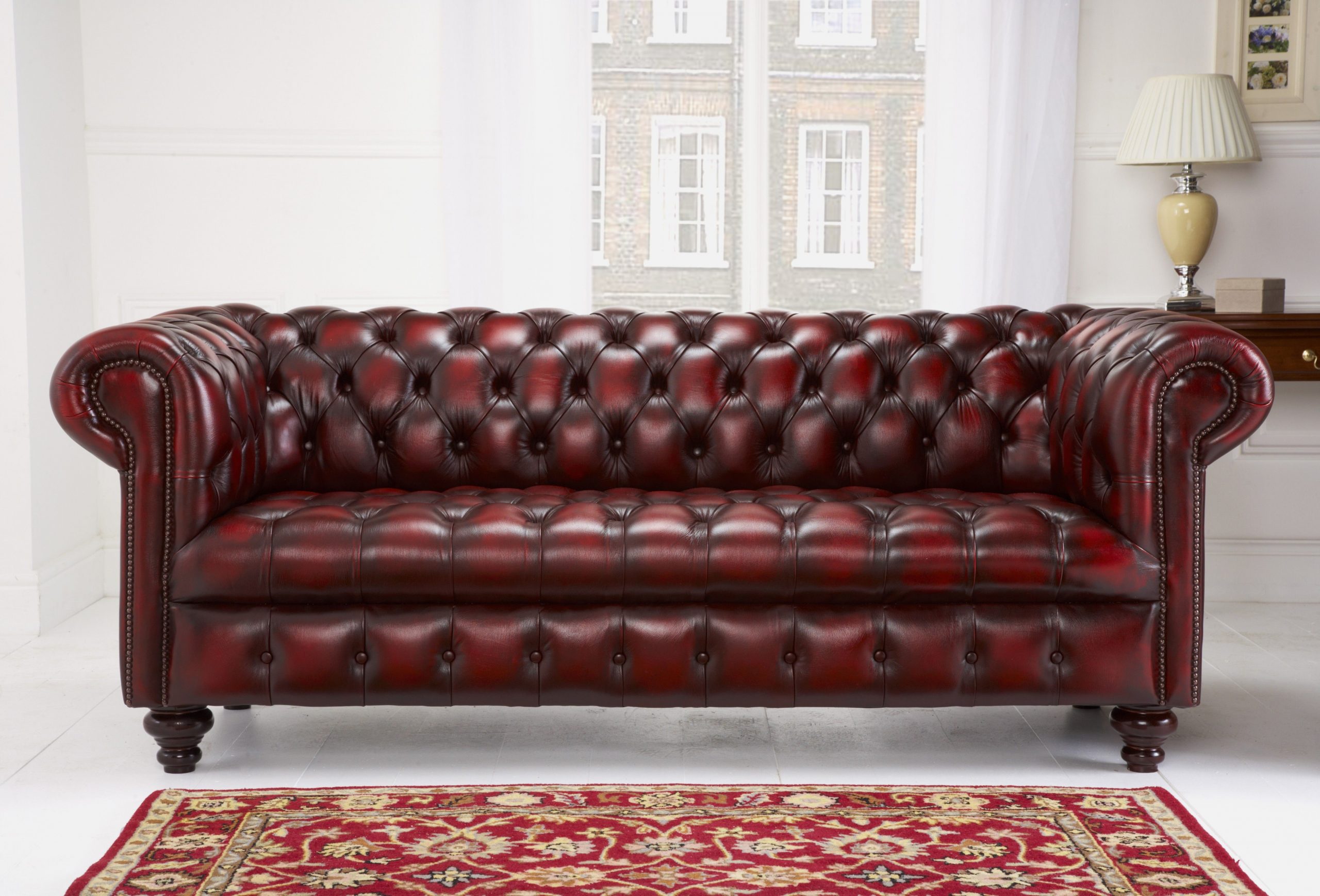 Elegant Cherry Red Leather Sofa , Best Cherry Red Leather Sofa 79 For Modern Sof...