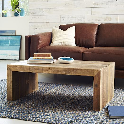 Emmerson® Reclaimed Wood Coffee Table - Stone Gray