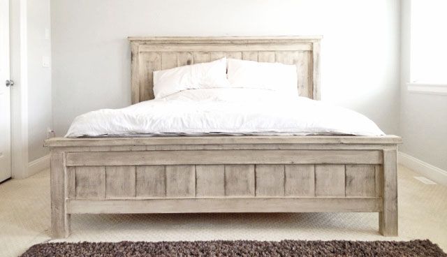 Farmhouse Bed – Standard King Size Plans
