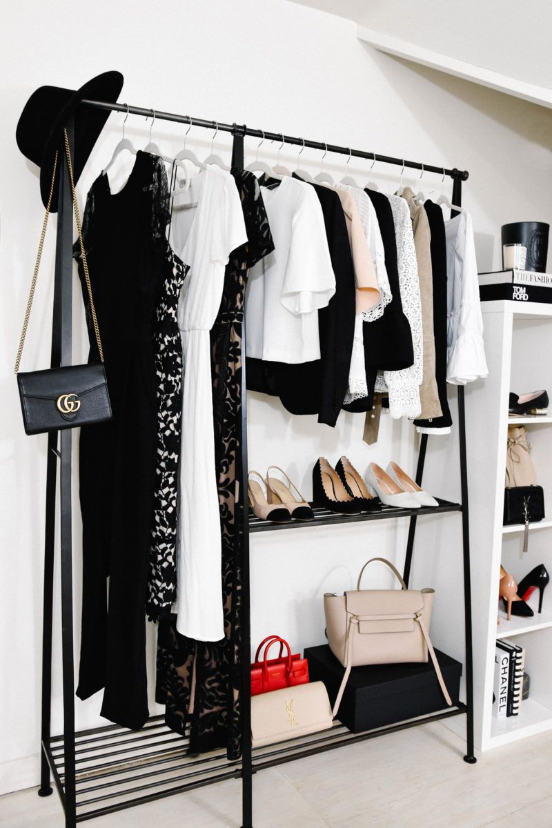 Fashion Jackson, Dallas Blogger, Home Office, Clothing Rack, How to Style a Clot...