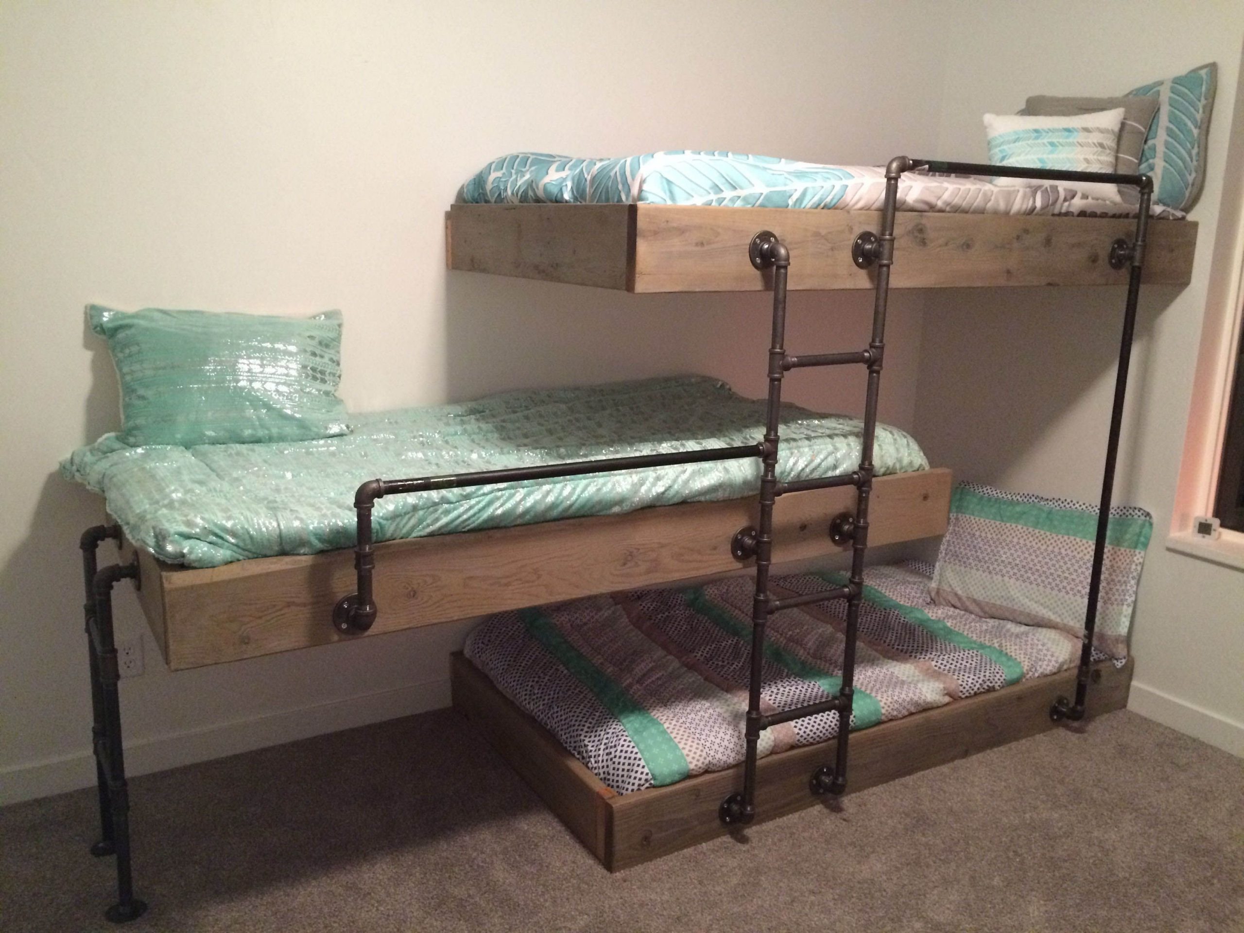 Free DIY Bunk Bed Plans & Ideas that Will Save a Lot of Bedroom Space
