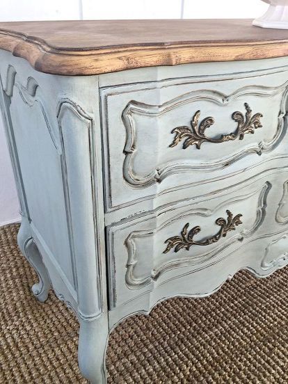 French Provincial Buffet Makeover