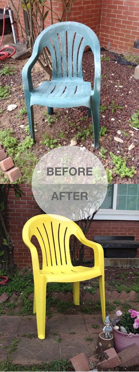 From dumpster to delightful in 6 easy steps! Spray paint weathered old plastic c…