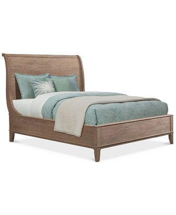 Furniture Closeout! Ludlow Queen Sleigh Bed, Created for Macy's & Reviews - Furniture - Macy's