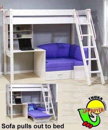 Futon Bunk Bed With Desk for 2020