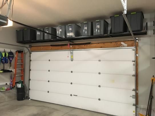 Gladiator Premier Series 45 in. W x 20 in. D GearLoft Steel Garage Shelf in Hammered Granite-GAWA45SFTG – The Home Depot