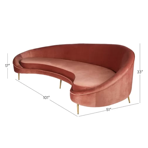 Hadriana Curved Sofa