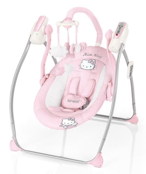 Hello Kitty Miou Baby Swing ...I would have a hard...