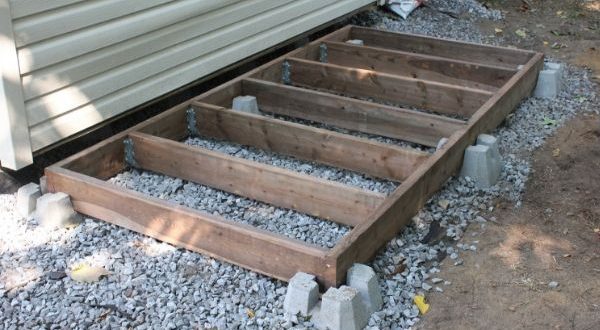 cement concrete deck blocks concrete block shed foundation