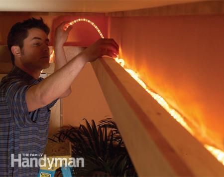 How to Build a Soffit Box with Recessed Lighting