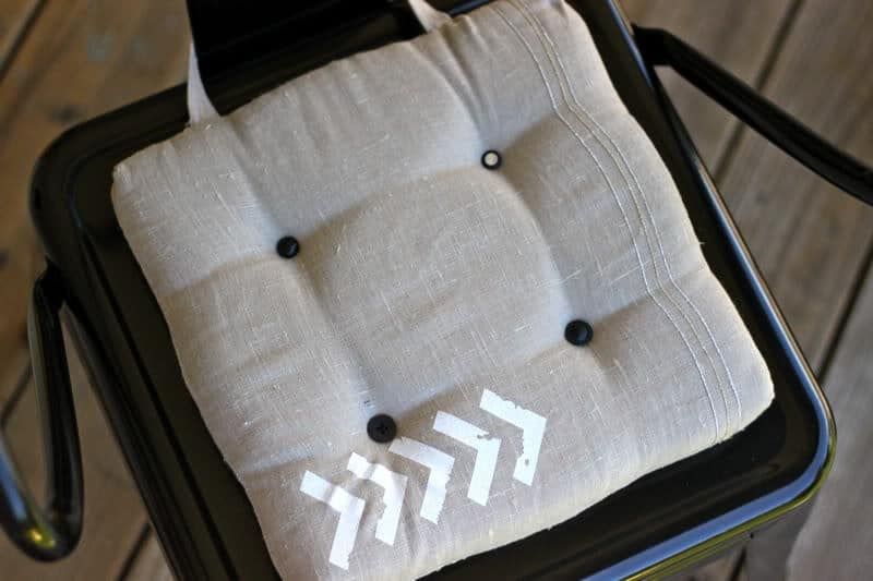 How to Make Dining Chair Cushions with Bonus Embellishment Goodness