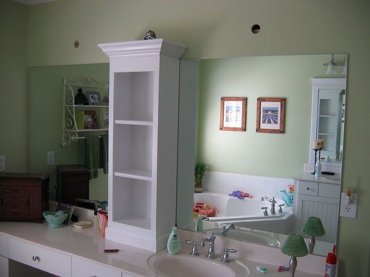 How to Make a Large Bathroom Mirror Look Designer