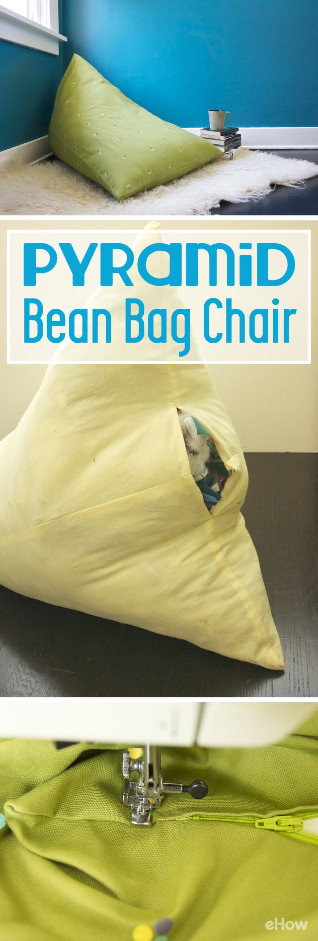 How to Make a Pyramid Beanbag Chair | eHow.com