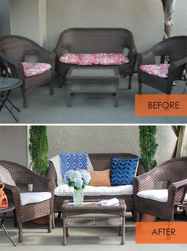 How to Recover Patio Cushions Without Sewing | eHow.com
