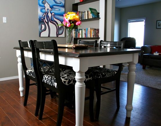 How to Refinish and Repair an Oak Dining Room Table and Chairs | Home Interiors