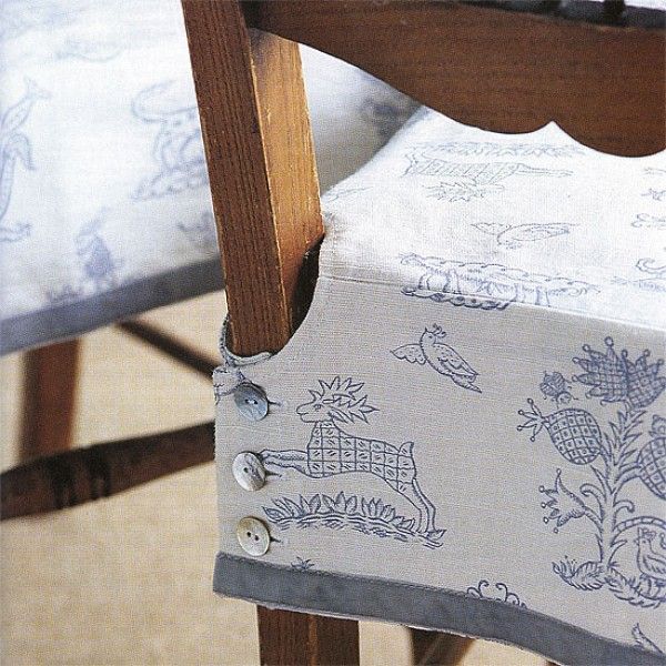 How to make a buttoned chair cover | Ideal Home