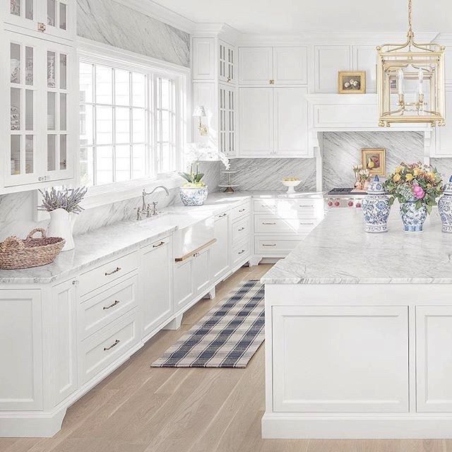 Insanely Gorgeous All White Kitchens –