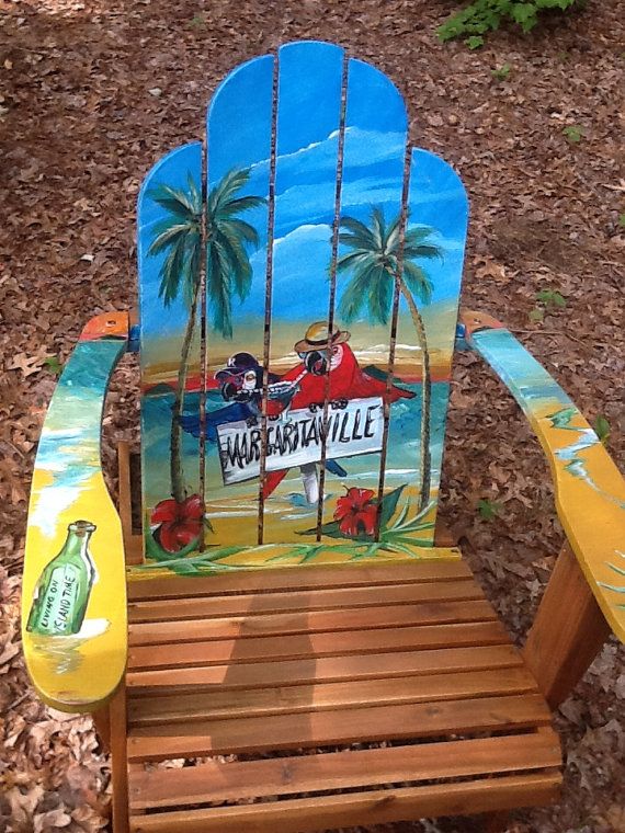 Items similar to Handpainted adirondack chairs on Etsy