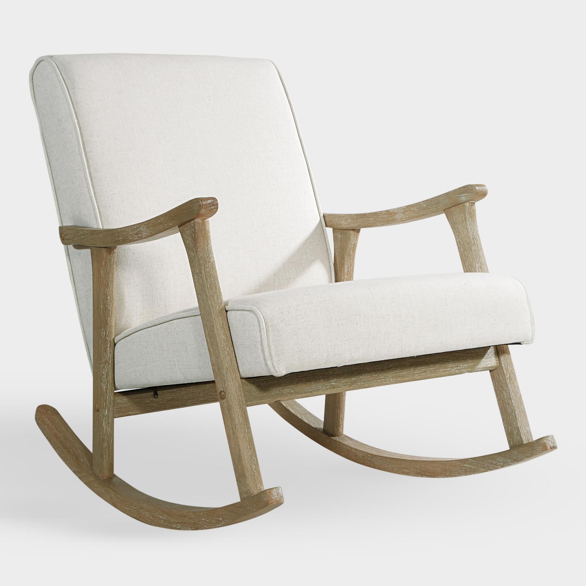 Ivory Joanna Rocking Chair by World Market