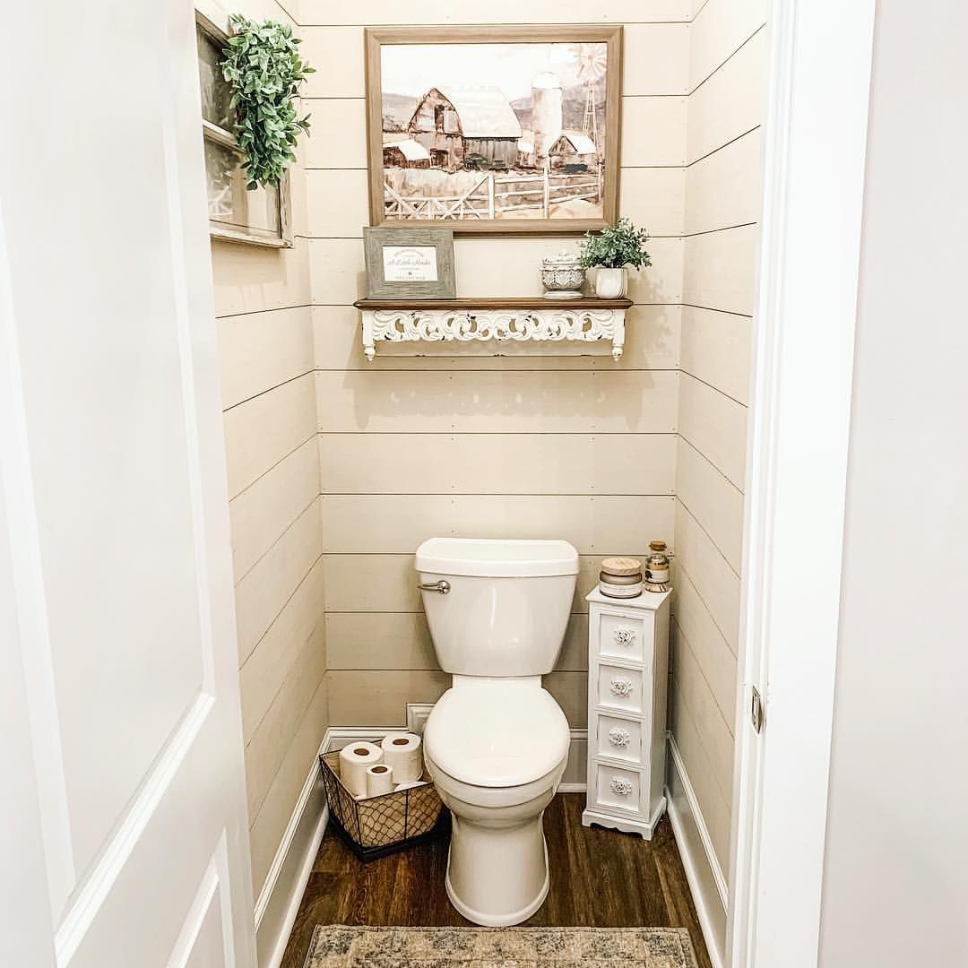 Jessica on Instagram: “Good morning, and happy Saturday! If you saw my stories last weekend you may remember that we were shiplapping our master water closet.…”