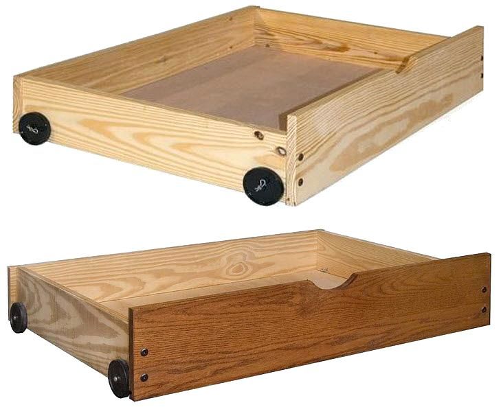 Keeping the bedroom tidy with wooden   under bed storage drawers