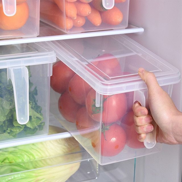 Kitchen Transparent Sealed Food Storage Box