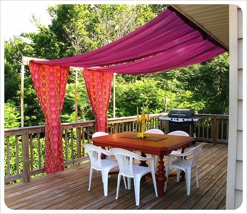 Lovely Diy Patio Shade #6 Diy Outdoor Canopy Ideas