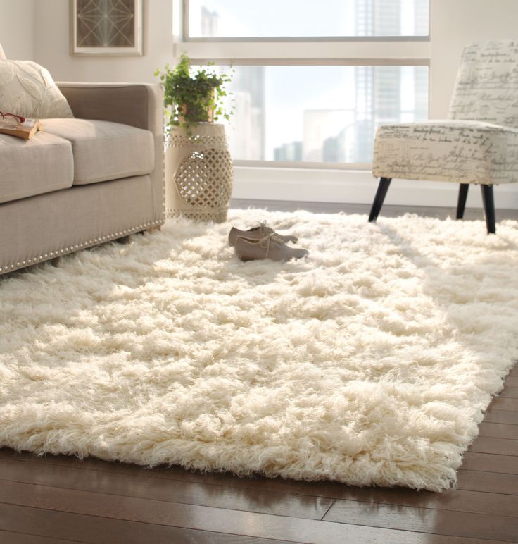Major fluffy softness going on here. Cant get enough of a 100% New Zealand wool rug. Its softness comes from being washed in the waterfalls of the Pindus Mountains. Great for nurseries, living rooms and bedrooms, this hand-woven flokati rug is not only feels great underfoot but is also oh-so-stylish. Pairs well with neutral furnishings. Enjoy a comfy rug like this in your home. Available at Home Decorators Collection.