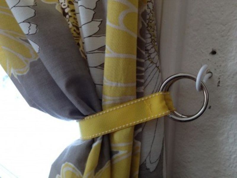 Make It: 5 DIY Curtain Tie Backs