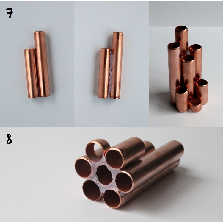 Make a DIY copper pipe desk tidy! | The Crafty Gentleman