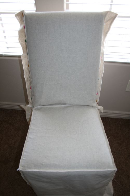Making your own Parson Chair Slipcovers is easy! Easier than you think,        ...