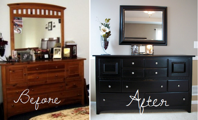 Maybe after some practice I could refinish our bedroom set that I've had since I...