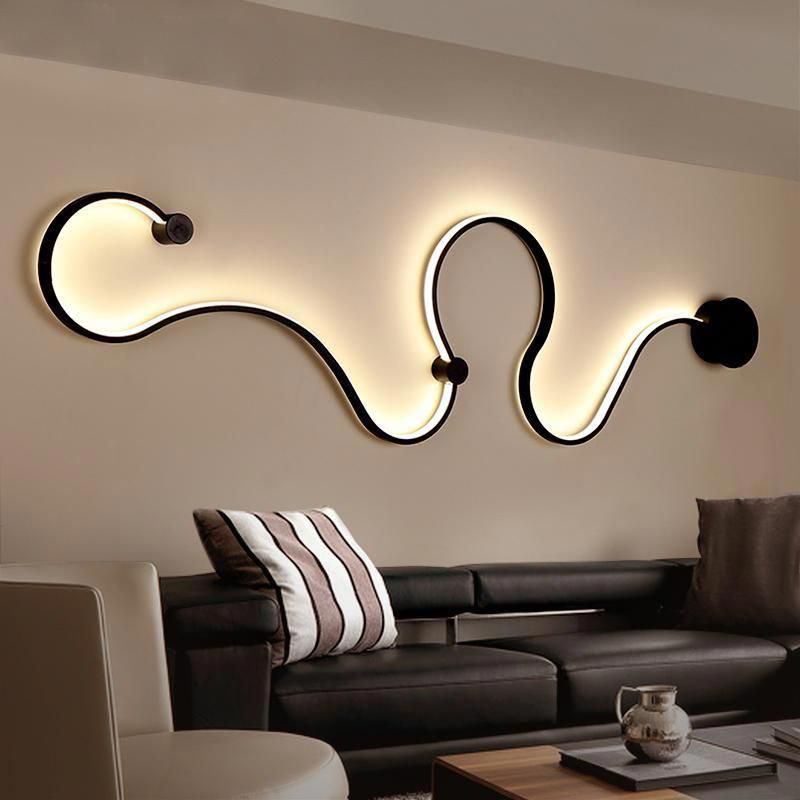 Modern Minimalist Creative Led Indoor Wall Lamp