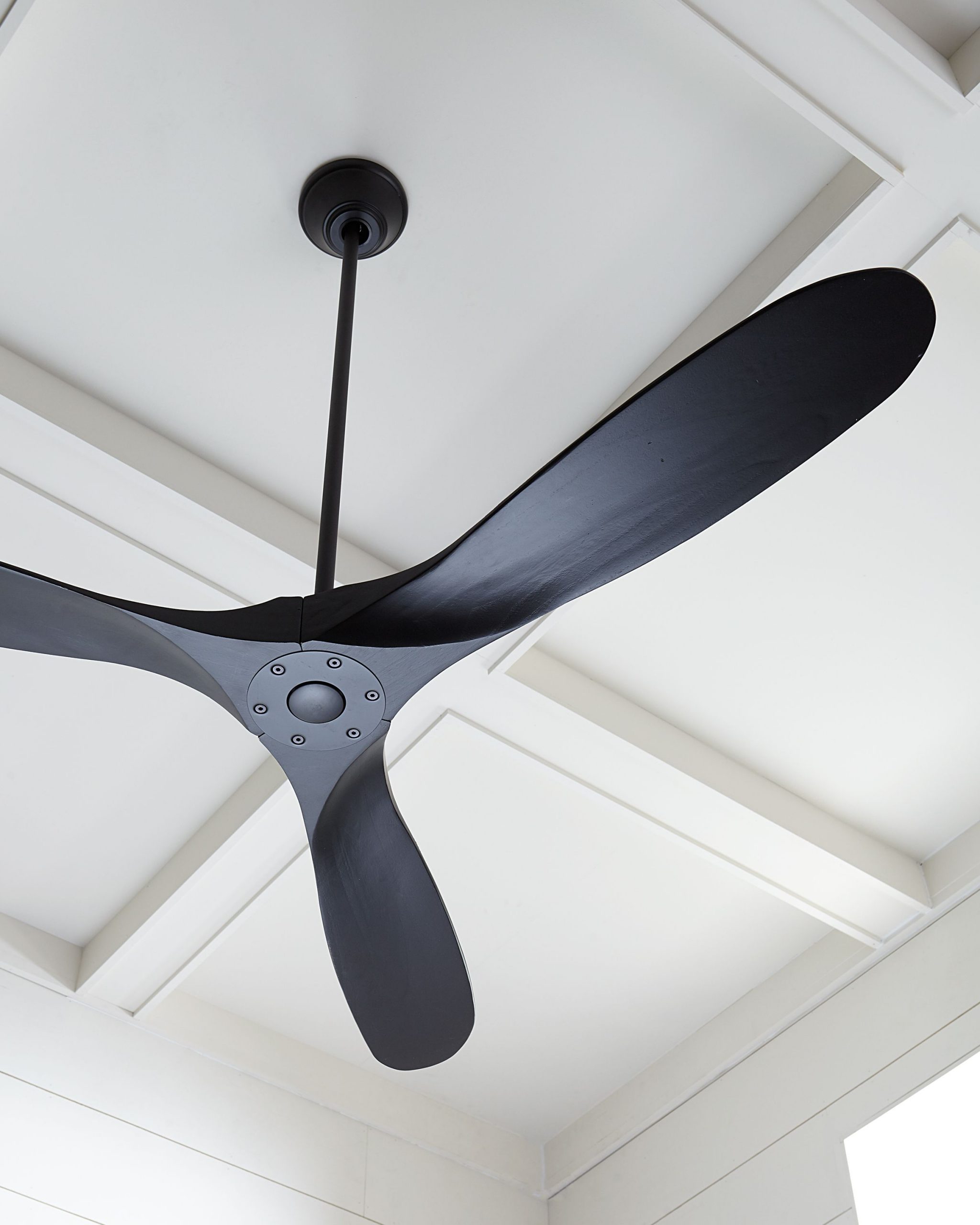 Monte Carlo Maverick 60 inch Modern Ceiling Fan in Matte Black