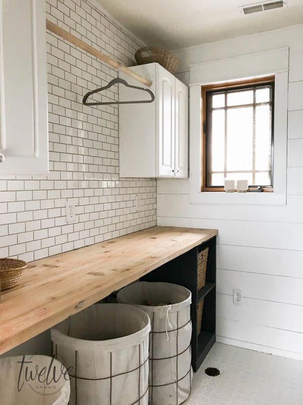 My Farmhouse Laundry Room - One Year Later