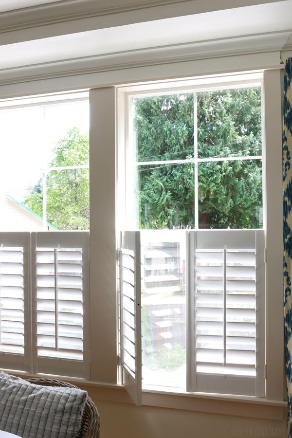 New Plantation Shutters - The Inspired Room