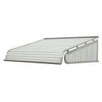 NuImage Awnings 6 ft. 1500 Series Door Canopy Aluminum Awning (12 in. H x 42 in. D) in White-K150707201 - The Home Depot