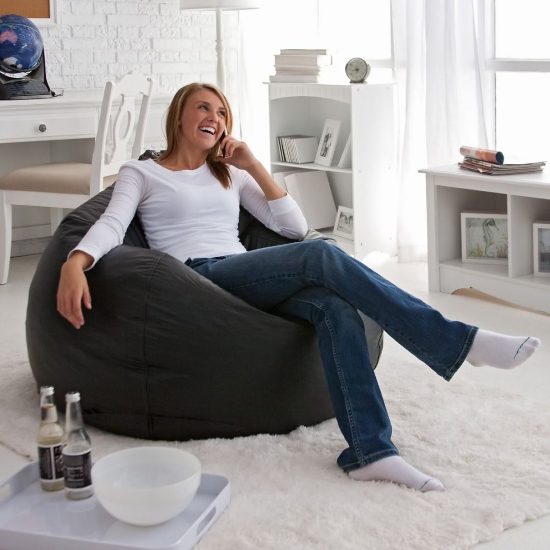 Outrageous Best Bean Bag Chair For Adults furnishings in Home Furnishings Consep...