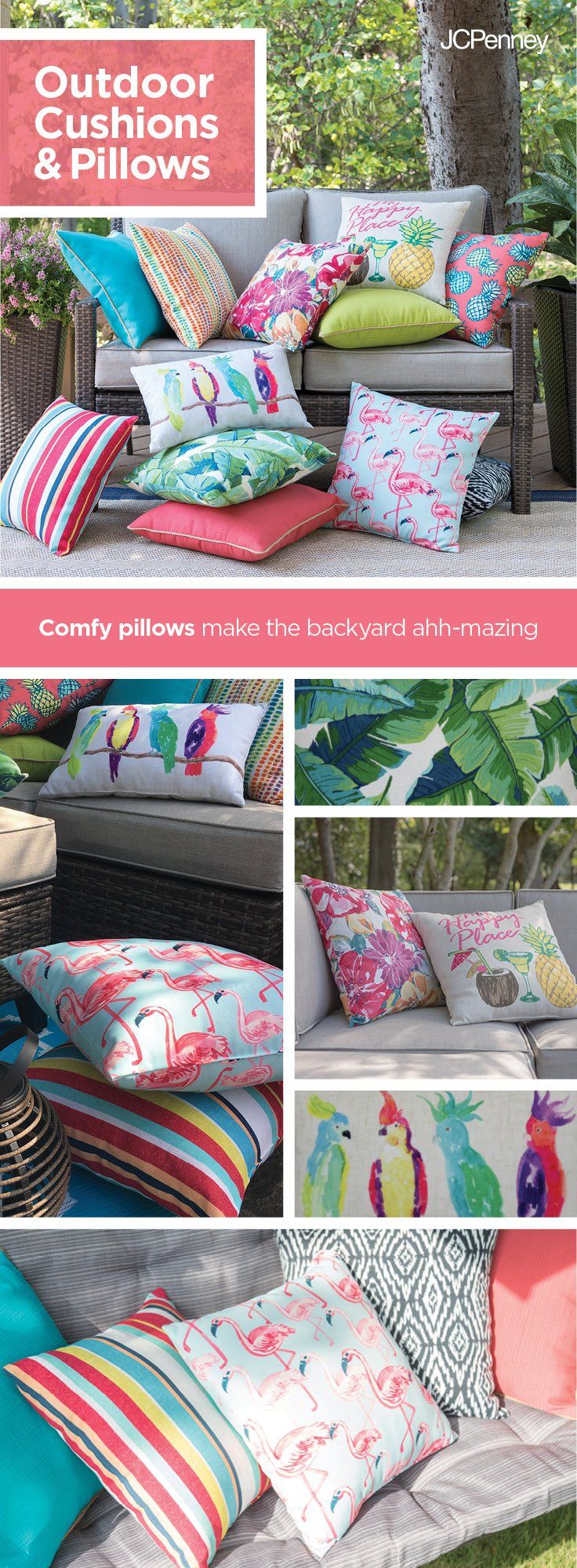 Patio Cushions & Outdoor Pillows