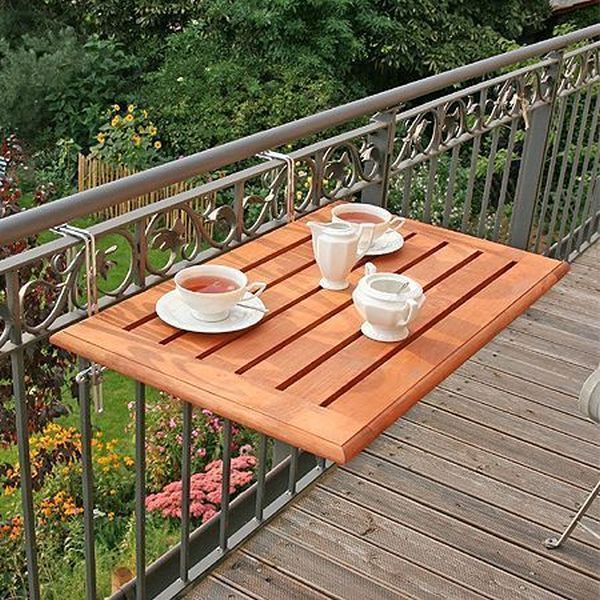 Practical ideas to save as much space to a balcony - pickndecor.com/design