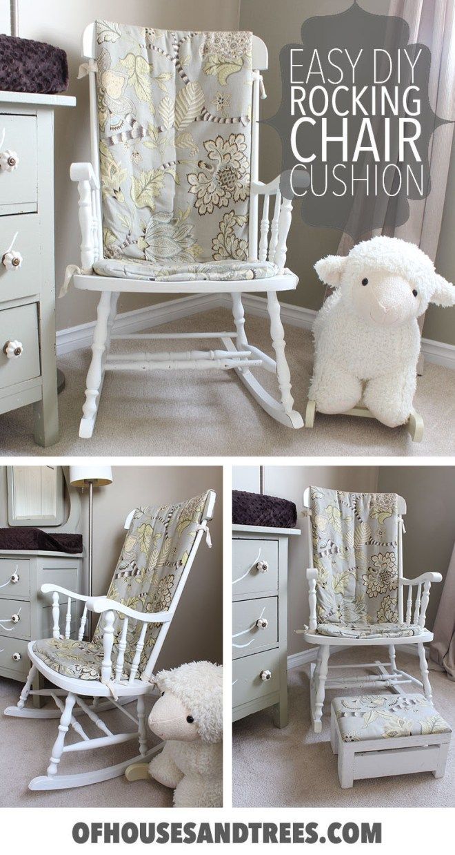 Prefer an old fashioned wood rocker to an oversized glider for your nursery? Lea…