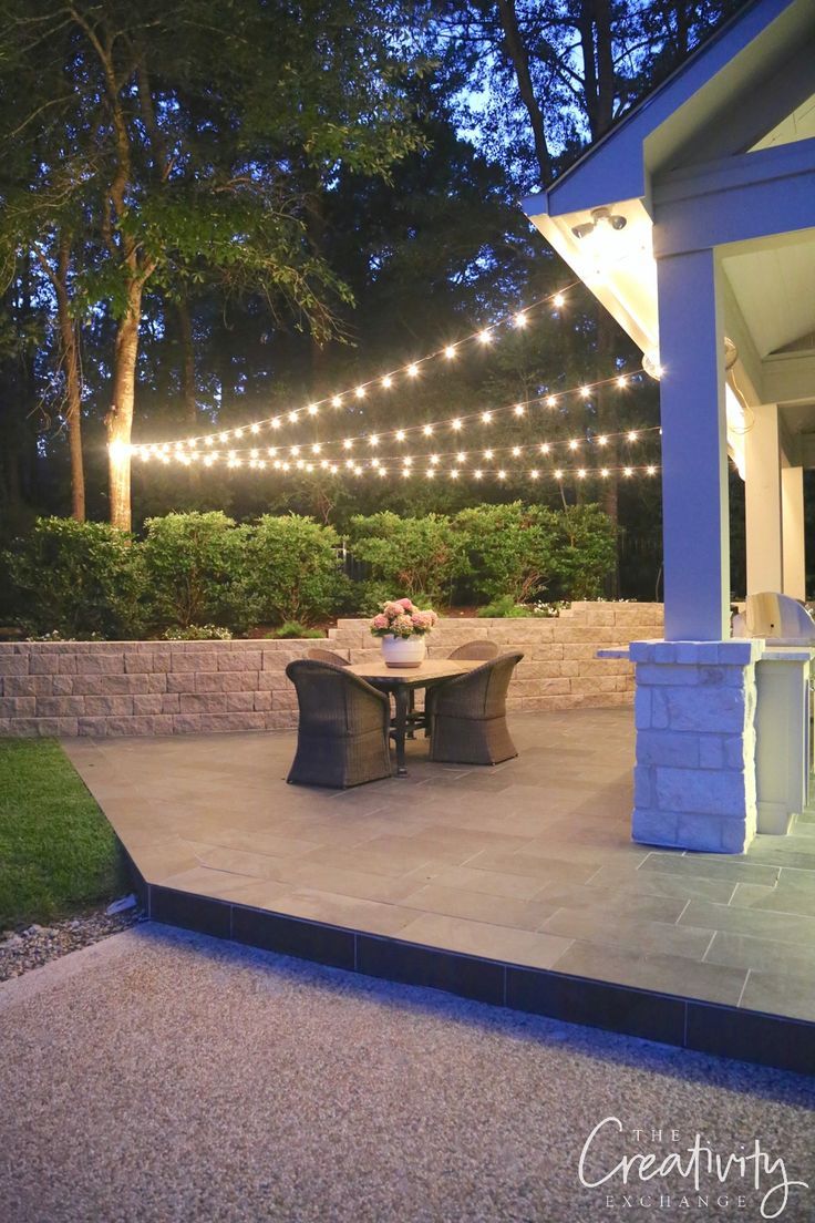 Quick Tips for Hanging Outdoor String Lights - worldefashion.com/decor