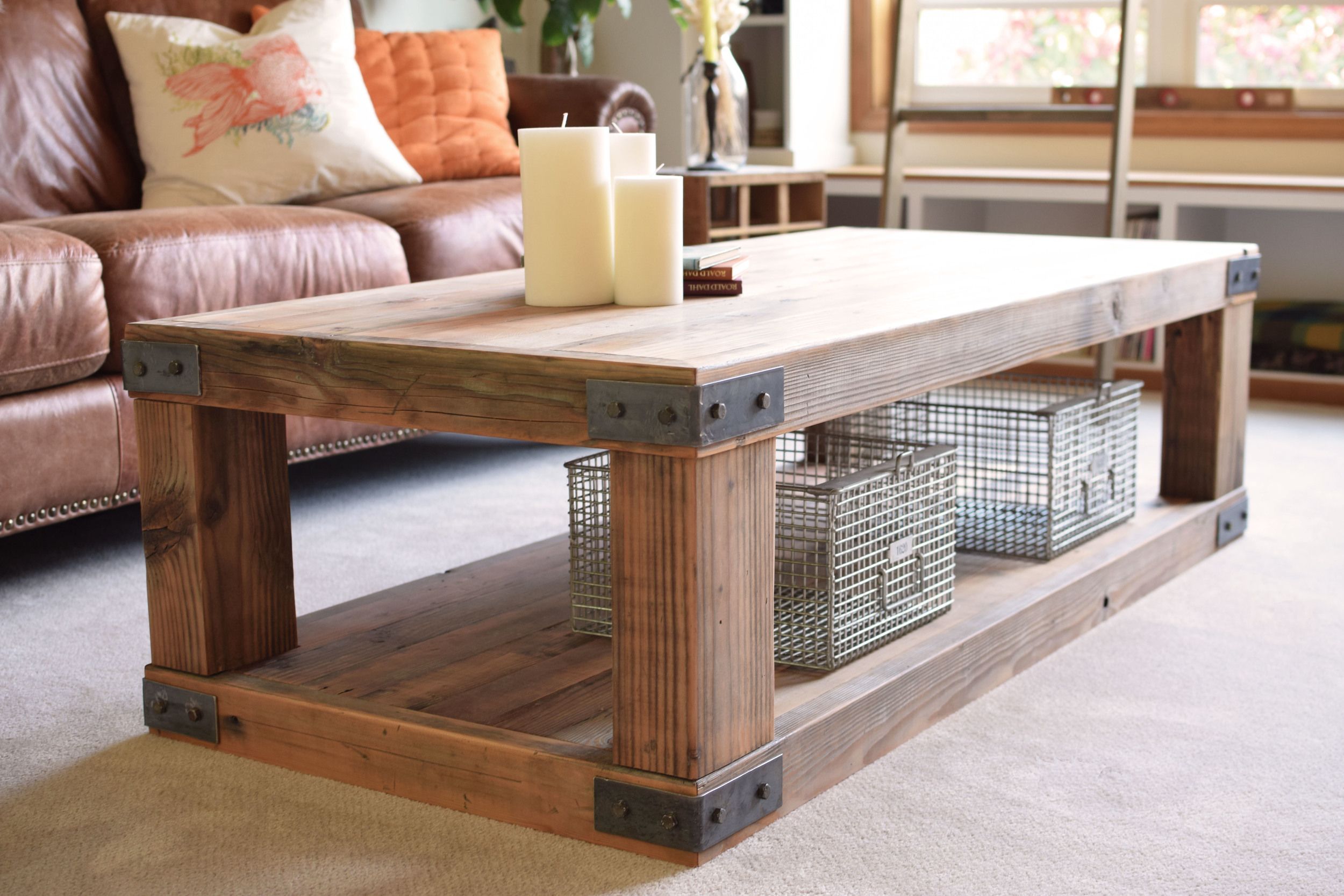 Reclaimed Wood Coffee Table — Bourbon Moth Woodworking