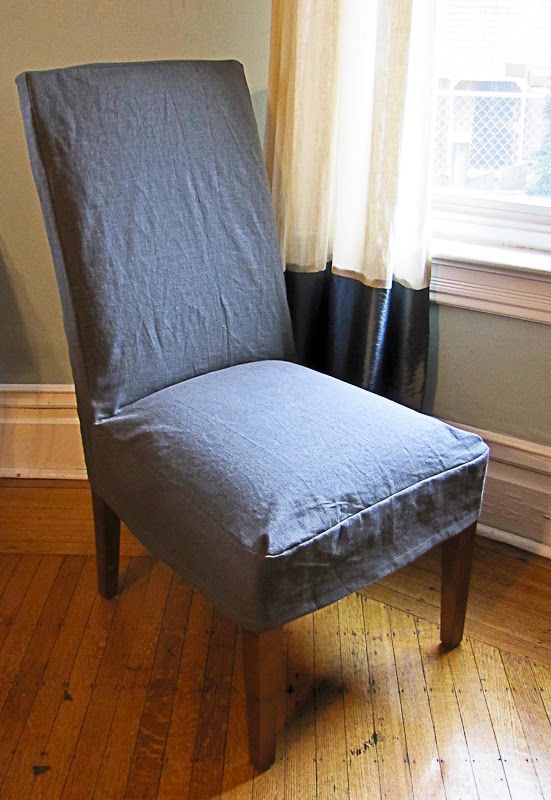 Reposhture Studio: How to make Parsons Chair Slipcovers when the chair has some ...