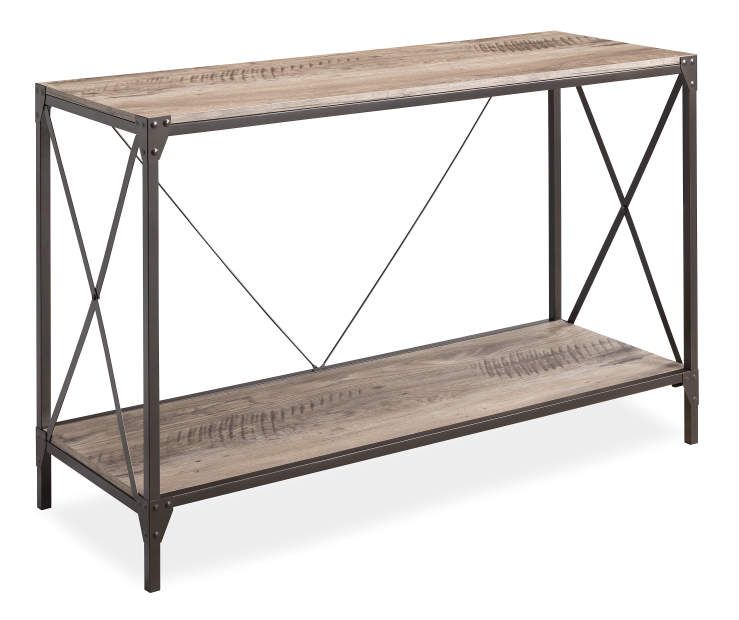 Rustic Console Table – Big Lots